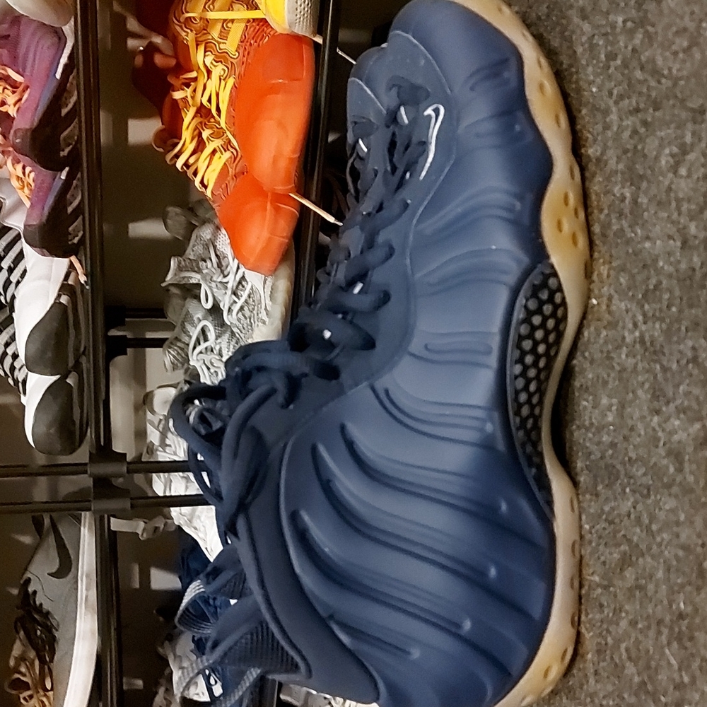 Nike Foamposite One Navy Gum